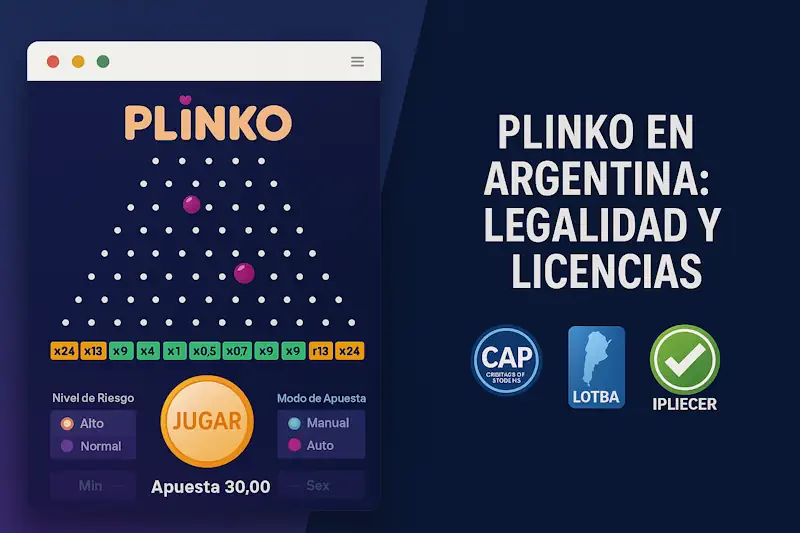 Plinko en Argentina: legalidad y licencias
